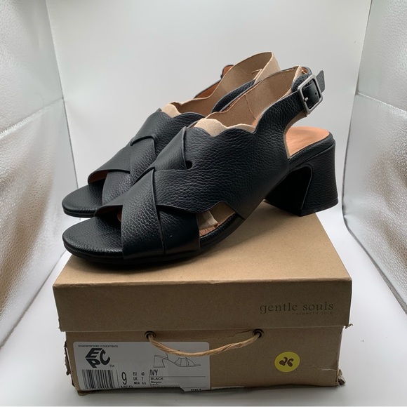 NWB GENTLE SOULS BY KENNETH COLE Ivy Strappy Slingback Sandal Women's size9 1120 - Picture 2 of 11